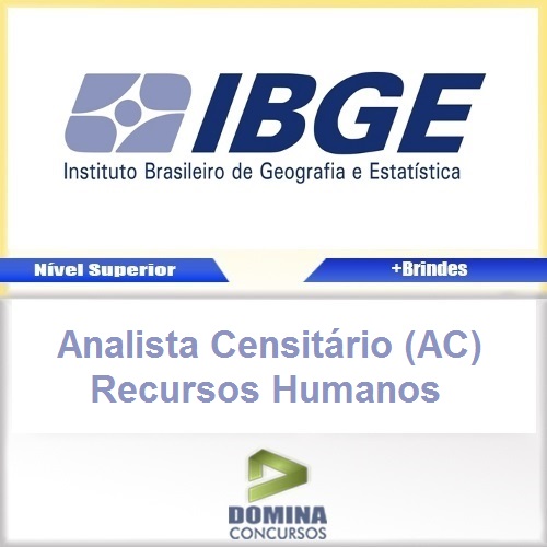 Apostila Concurso IBGE 2017 Recursos Humanos PDF