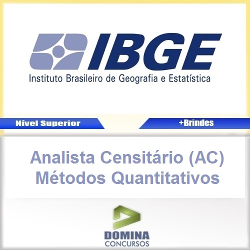 Apostila Concurso IBGE 2017 Métodos Quantitativos