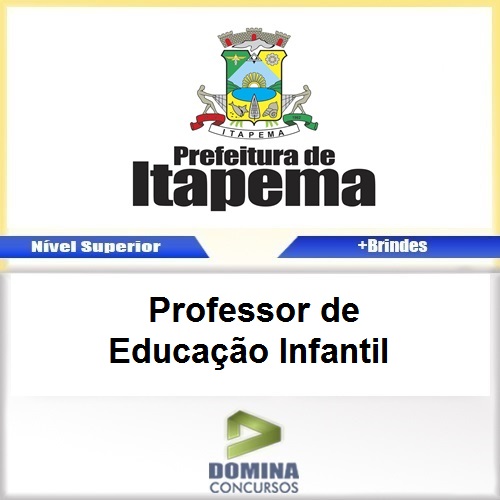 Apostila Itapema SC 2017 Professor de Educação Infantil