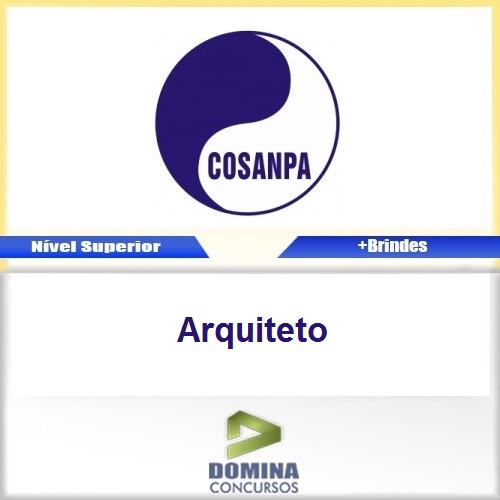 Apostila Concurso COSANPA 2017 Arquiteto