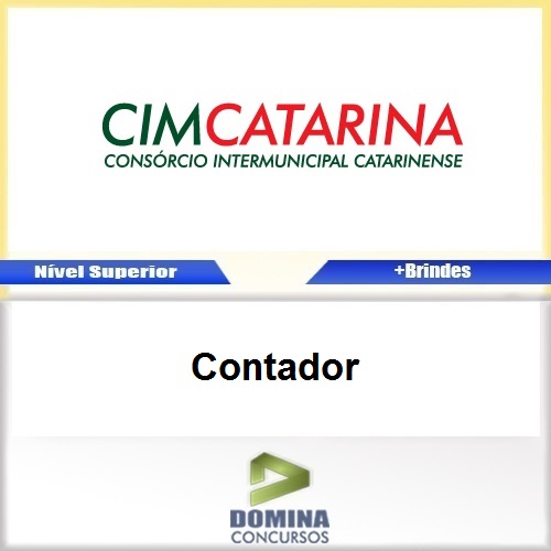 Apostila CIMCATARINA 2017 Contador Download