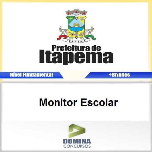 Apostila Itapema SC 2017 Monitor Escolar Download