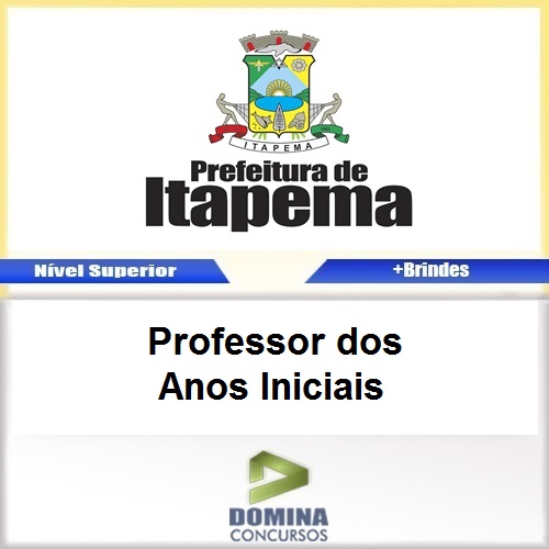 Apostila Itapema SC 2017 Professor dos Anos Iniciais