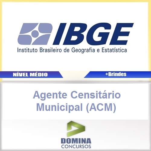 Apostila IBGE 2017 Agente Censitário Municipal ACM