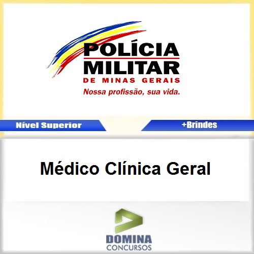 Apostila Concurso PM MG 2017 Médico Clínica Geral
