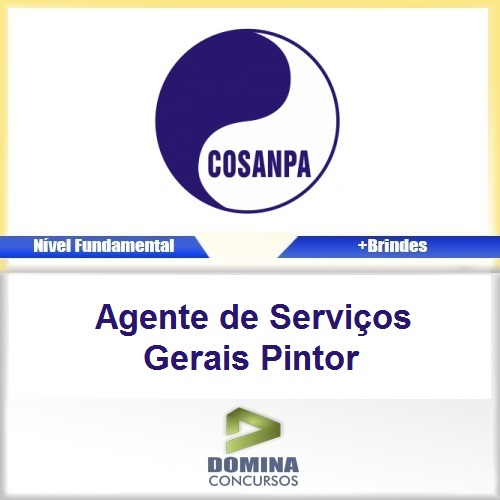 Apostila COSANPA 2017 Agente de Serviços Pintor