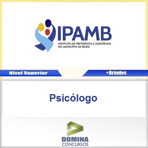 Apostila Concurso IPAMB 2017 Psicólogo PDF