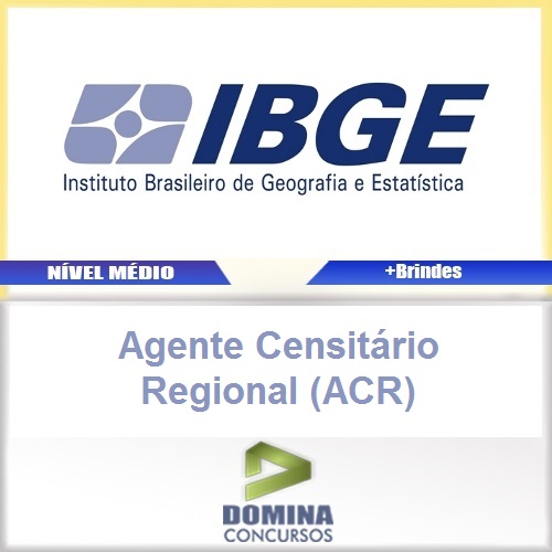 Apostila IBGE 2017 Agente Censitário Regional ACR