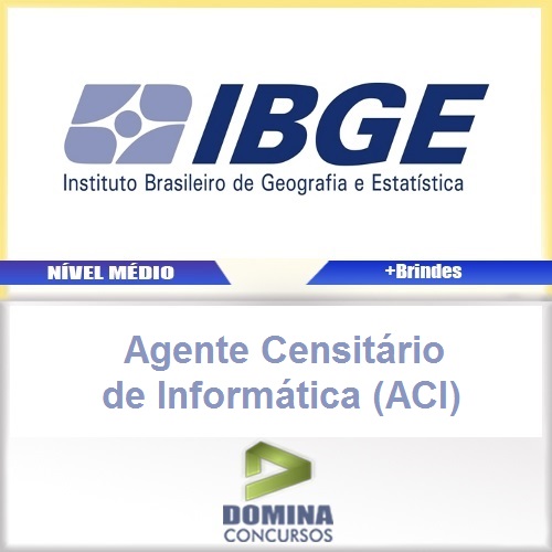 Apostila IBGE 2017 Agente Censitário de Informática ACI