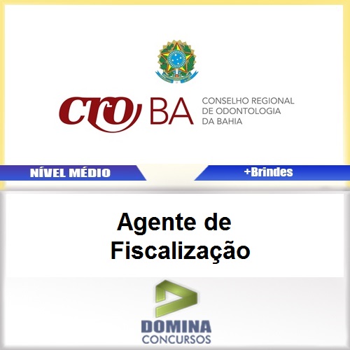 Apostila CRO BA 2017 Agente de Fiscalização Download