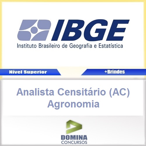 Apostila IBGE 2017 Analista Censitário AC Agronomia