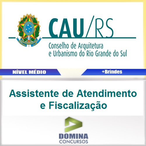Apostila CAU RS 2017 ASS de Atendimento e Fiscalização