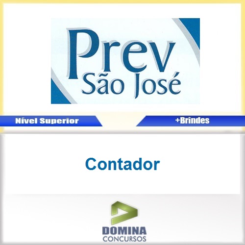 Apostila Concurso PREV São José 2017 Contador
