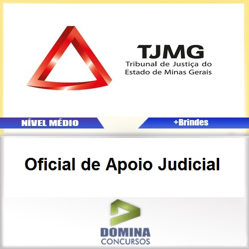 Apostila Concurso TJ MG 2017 Oficial de Apoio Judicial