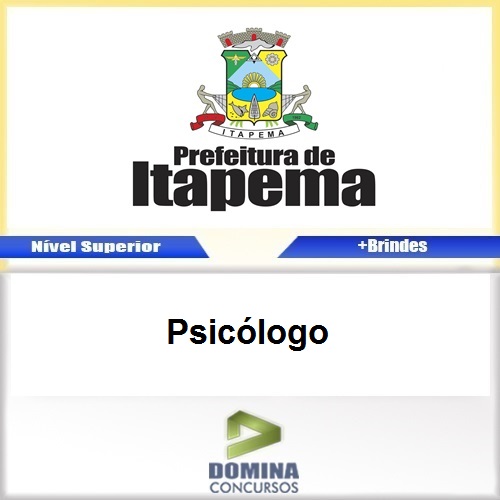 Apostila Concurso Itapema SC 2017 Psicólogo PDF