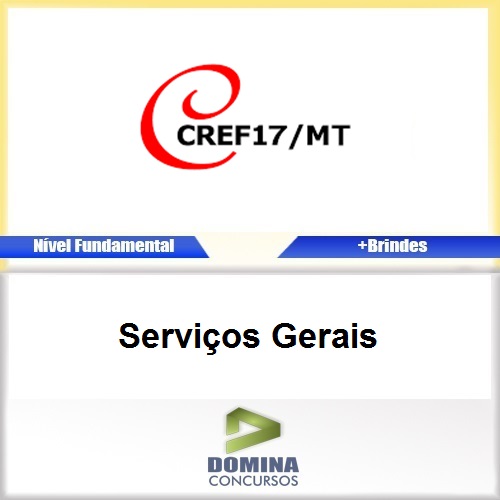 Apostila CREF 17 MT 2017 Serviços Gerais Download