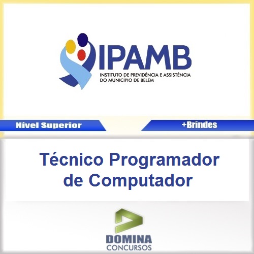 Apostila IPAMB 2017 Técnico Programador Computador