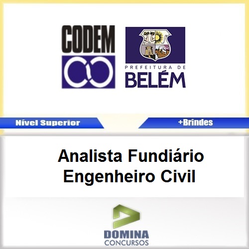Apostila Concurso CODEM 2017 Engenheiro Civil