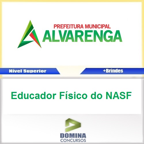 Apostila Alvarenga MG 2017 Educador Físico do NASF