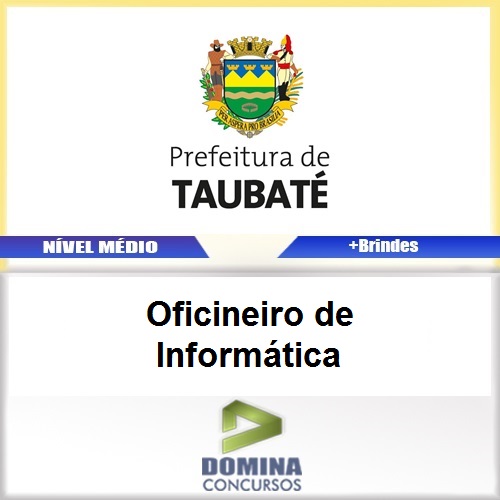 Apostila FUST Taubaté SP 2017 Oficineiro de Informática