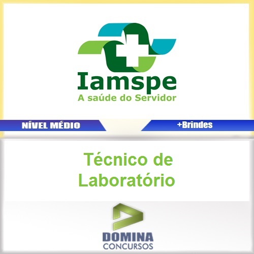 Apostila Concurso IAMSPE 2017 Técnico de Laboratório