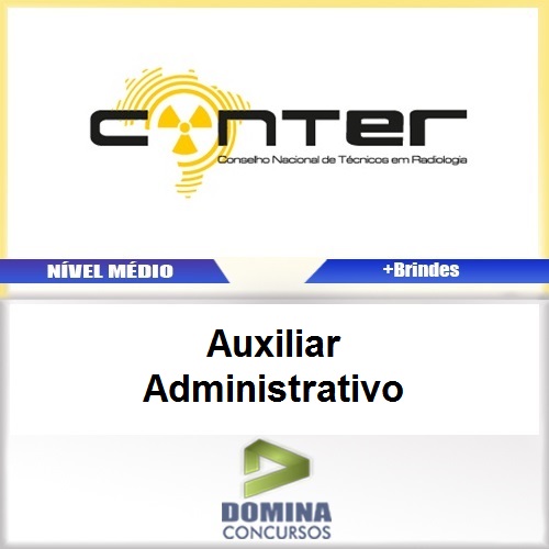 Apostila CONTER 2017 Auxiliar Administrativo
