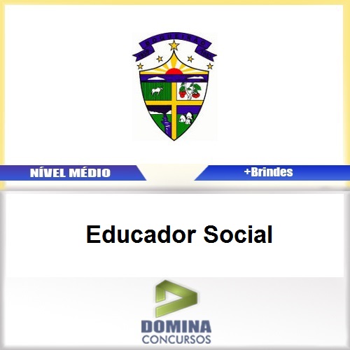 Apostila Boqueirão PB 2017 Educador Social
