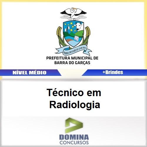 Apostila Barra do Garças 2017 Técnico em Radiologia