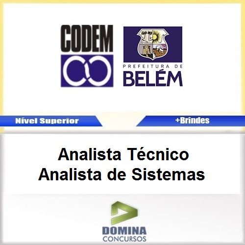 Apostila Concurso CODEM 2017 Analista de Sistemas