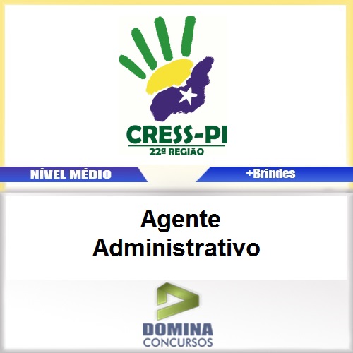 Apostila CRESS PI 2017 Agente Administrativo PDF