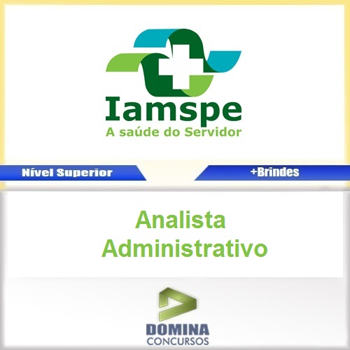 Apostila IAMSPE 2017 Analista Administrativo PDF