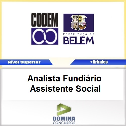 Apostila Concurso CODEM 2017 Assistente Social