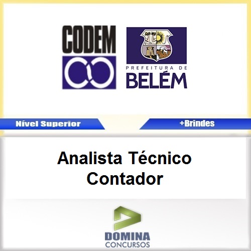 Apostila Concurso CODEM 2017 Contador Download