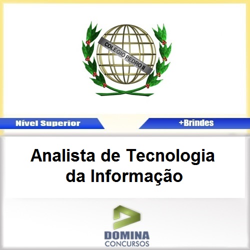 Apostila Colégio Pedro II 2017 Analista TEC Informação