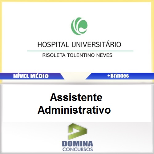Apostila HRTN BH 2017 Assistente Administrativo