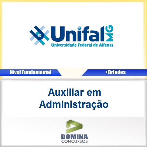 Apostila UNIFAL 2017 Auxiliar em Administração PDF