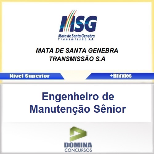 Apostila MSG 2017 Engenheiro de Manutenção Sênior