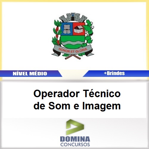 Apostila Mogi Guaçu SP 2017 Operador TEC Som Imagem