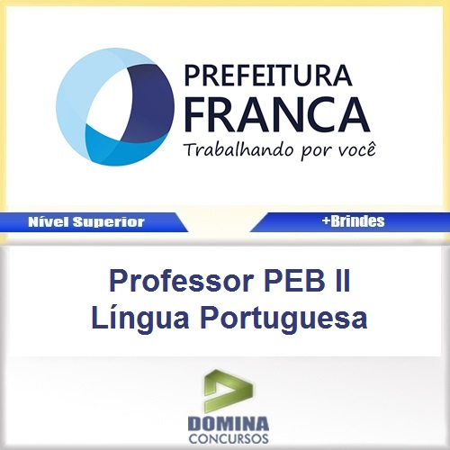Apostila Franca SP 2017 PROF PEB II Língua Portuguesa
