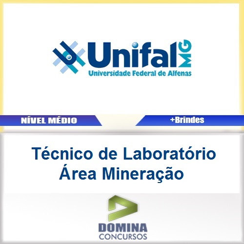 Apostila UNIFAL 2017 TEC Laboratório Área Mineração