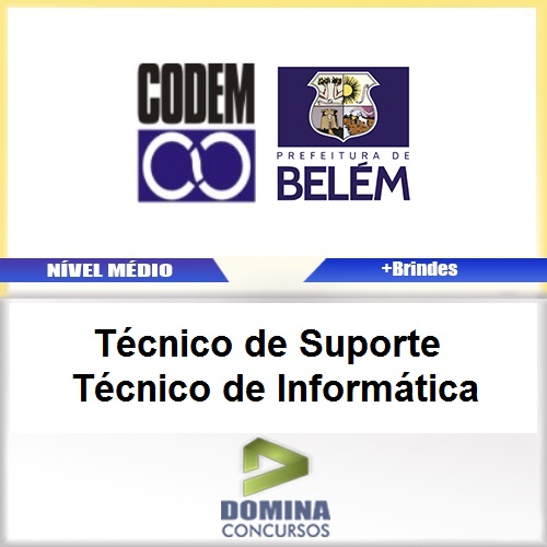 Apostila CODEM 2017 TEC de Suporte TEC Informática