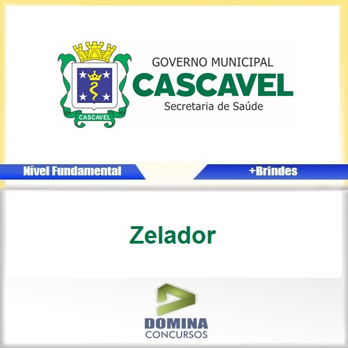 Apostila Concurso Cascavel PR 2017 Zelador PDF