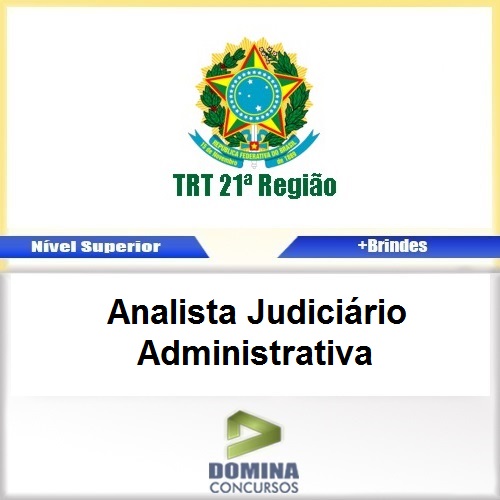 Apostila TRT 12 SC 2017 Analista Judiciário Administrativa