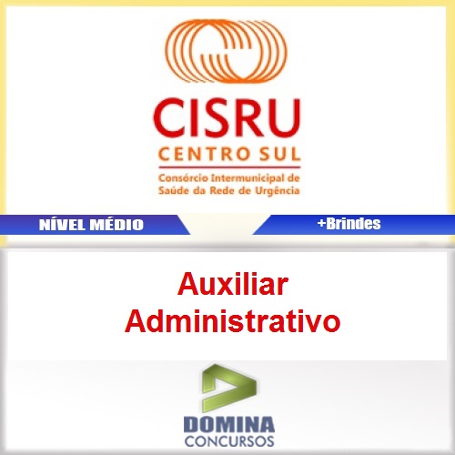 Apostila CISRU 2017 Auxiliar Administrativo PDF