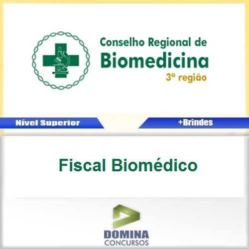 Apostila CRBM 3ª Região 2017 Fiscal Biomédico
