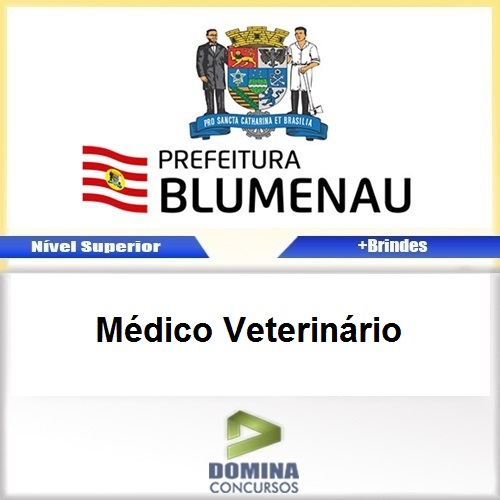 Apostila Blumenau SC 2017 Médico Veterinário