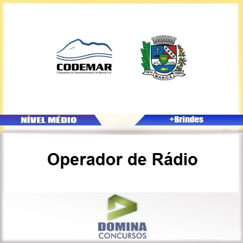 Apostila CODEMAR RJ 2017 Operador de Rádio