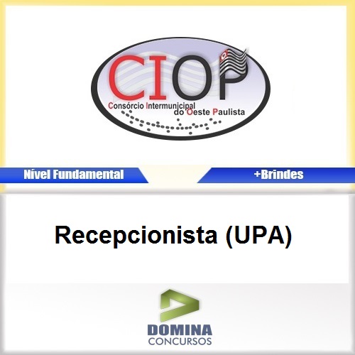 Apostila Concurso CIOP 2017 Recepcionista UPA