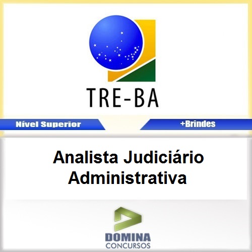 Apostila TRE BA 2017 Analista Judiciário Administrativa
