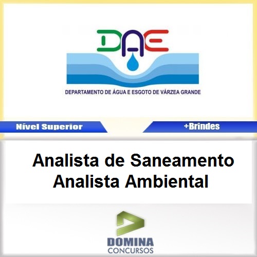 Apostila Concurso DAE VG 2017 Analista Ambiental